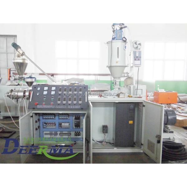 SJ65/30 PPR Pipe Extruder 80kg/H - 120kg/H Plastic Pipe Manufacturing Machine