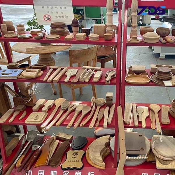 Speed Adjustable Wood CNC Copy Milling Machine With Double Spindle