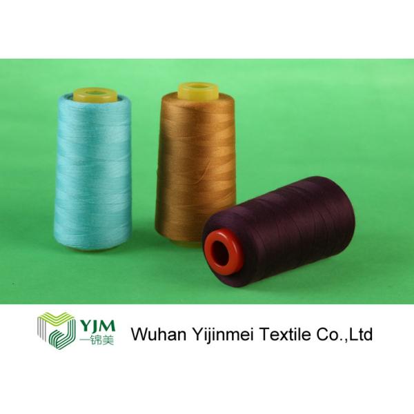Ring Spun / TFO Polyester Core Spun Thread For Sewing , Knitting , Weaving