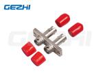 Fc St Dx Hybrid Fiber Optic Adapter / Coupler Multi Mode