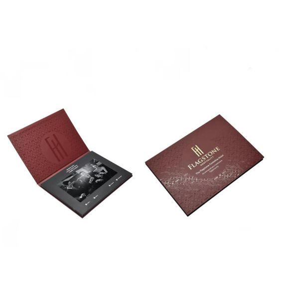 4 Inch LCD video Catalogue Stand Video Brochure LCD Display Business Card