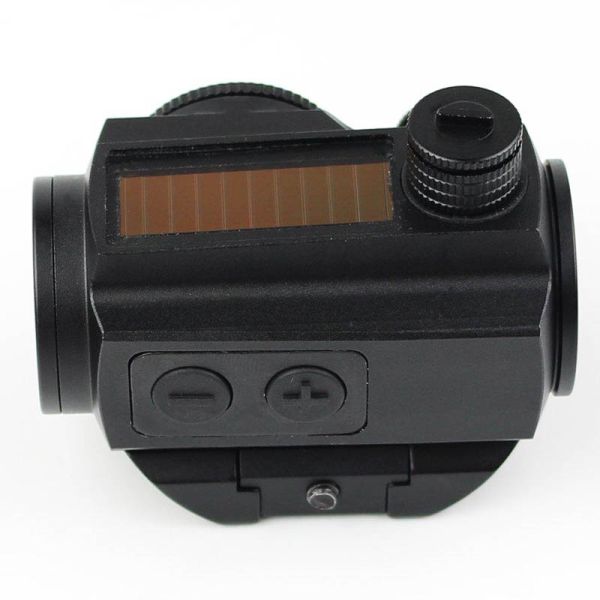 Motion Activated 3 MOA 1x20mm Strikefire Red Dot Solar Pannel Power