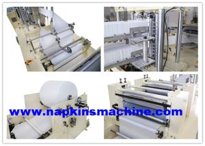 China CE 4 FOLD 2200 Sheets / Min Serviette Napkin Printing Machine wholesale