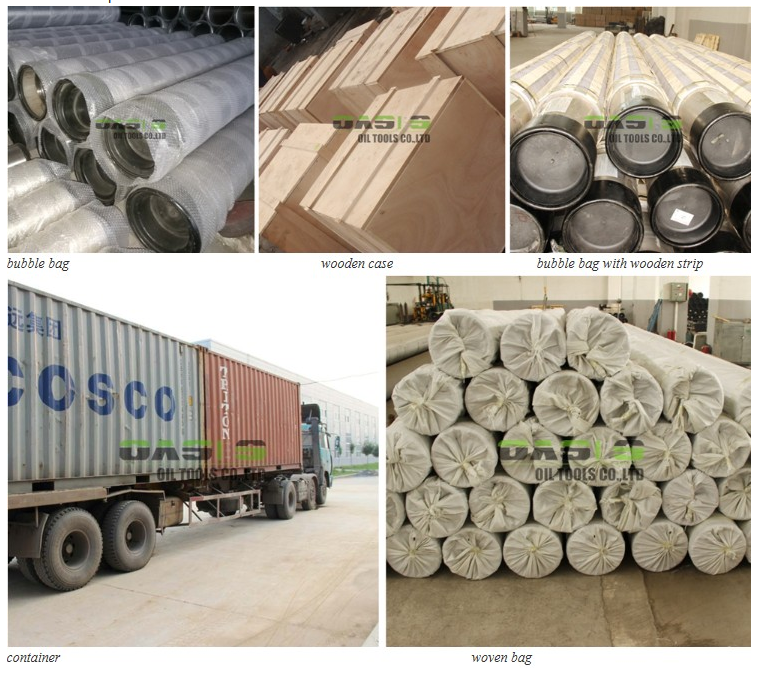Highly Wire Wrapped Screen for Water Well Systems V-Shaped Wire 0.5mm Slot Size 65% Open Area SS304L Material 5.8m Unit Length BTC End Connection