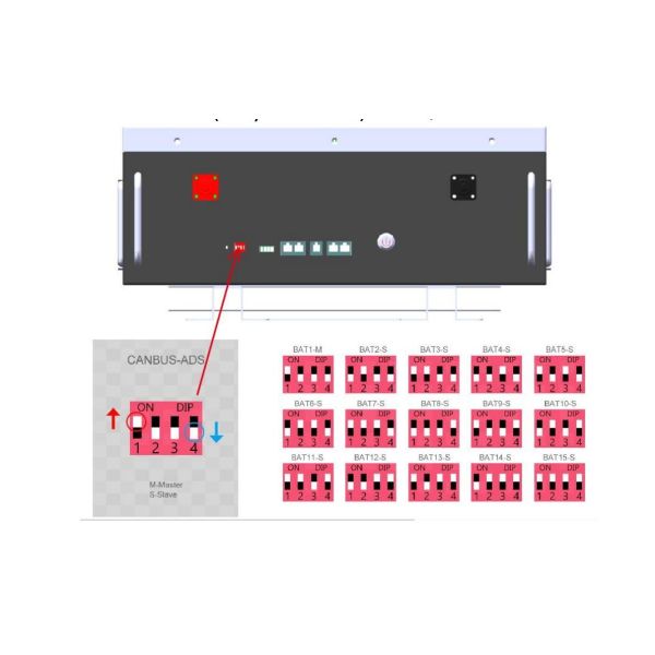 Energy Storage Lifepo4 10kwh Power Batteries Solar Power Wall With Growatt Inverter