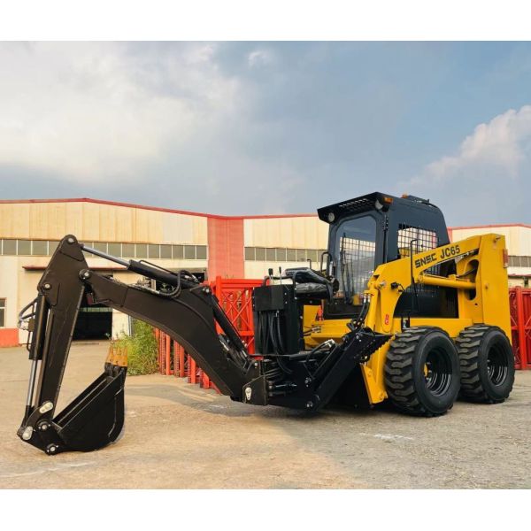 60HP 75HP 100HP EPA Approved Earth Auger Mini Tracked Skid Steer Loader Full Hydraulic