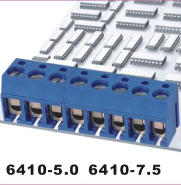 Brase Terminal Block Connector PA66 PCB Terminal Block
