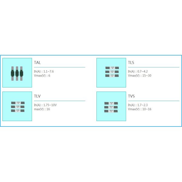 60V FRX135 60F Surface Mount Fuses Through Hole 40A PPTC Resettable Fuse