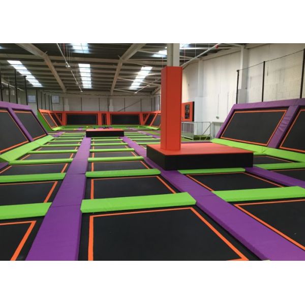 Large Commercial Zone Trampoline Park Playground Kids Indoor Jumping Playground