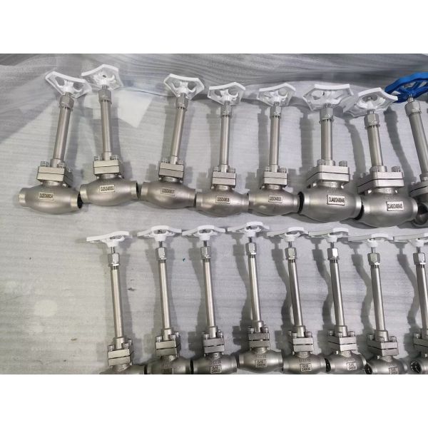 Welding End Low Temperature DN25 Long Stem Valve Design