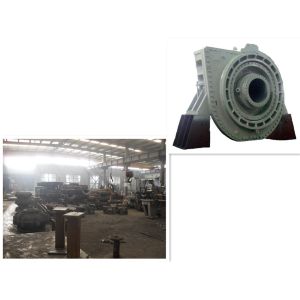 Large Flow Rate Capacity High Chrome Slurry Pump For Gravel Dredging Electric
