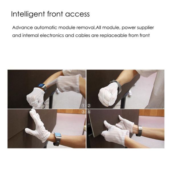 CCTV Center RGB LED Screen On Stage P1.33 P1.3 1920x1080 HDR Processing Internal