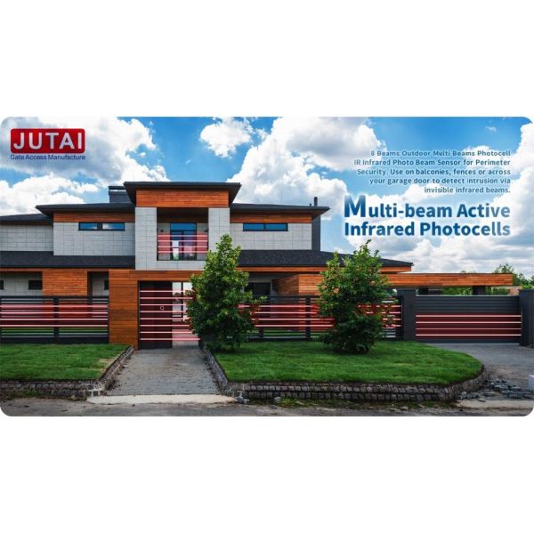 Industrial Gate Safety Accessories Infrared Light Curtain Sensor 1m 4 Beams