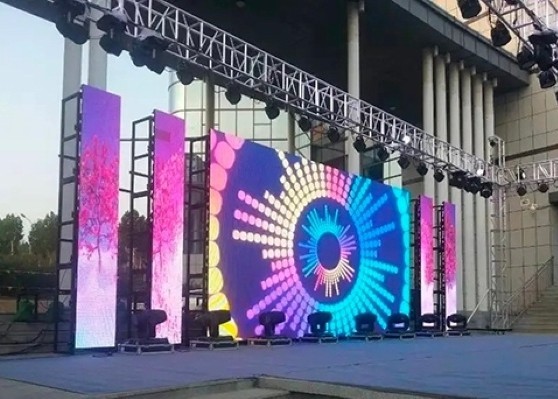 180W/ M2 High Brightness Rental LED Display 1R1G1B LED Screen Die Casting Aluminum