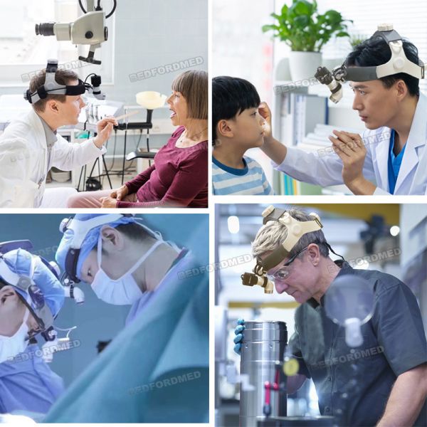 Hospital Surgical Equipment Operation Room Used High Brightness Integrated Operating Headlamp ME-205AY-1