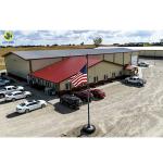 Customized Color Steel Structure for Hangar Stadium School and Hospital