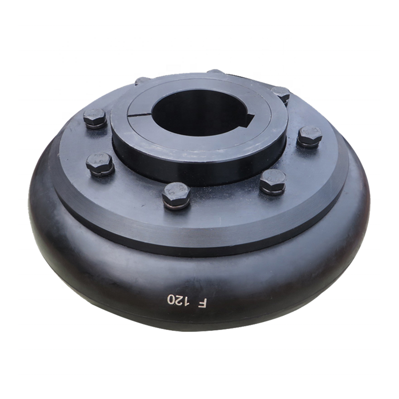 Hub F140 Tyre Flex Coupling Shock Absorption Customized With Flange