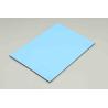 Buy cheap Sky Blue Indoor Acp Sheet Building Decoration 4MM Outside Wall Cladding 48in X from wholesalers