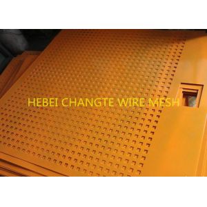 Ss304 316 Round Hole W1200mm Perforated Metal Mesh Screen