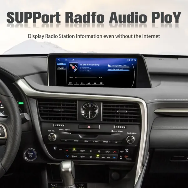 2016-2019 Lexus Aftermarket Stereo Radio System For RX RX200 RX350 RX450 WIFI 4G