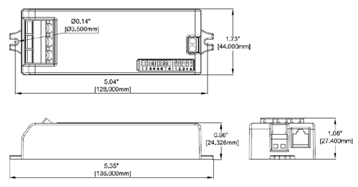 MC613V D RC UL Motion Sensor Dimming Function With Detachable Sensor