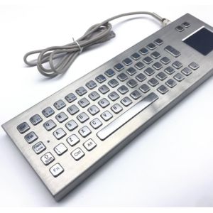 IP65 Industrial Stainless Steel Keyboard Desktop Keyboard waterproof dustproof