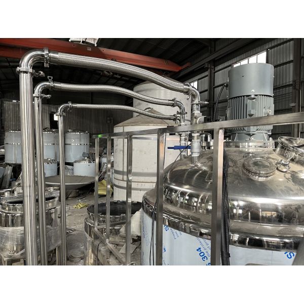 OEM / ODM Chemical Production Line 1000 Gallon Chemical Blending Tanks