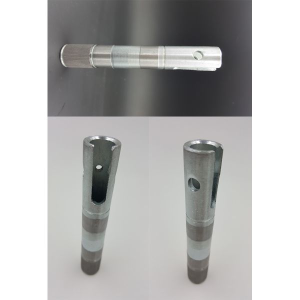 CNC machining high precision custom steel wind turbine industrial fan motor shaft