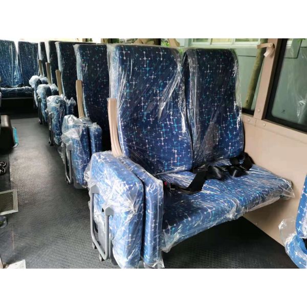 CCC Fabric Folding Bus Passenger Seat For Toyota Coaster