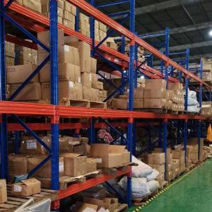 China 5000kg Logistics Rack Four Layer Selective Pallet Racking System wholesale