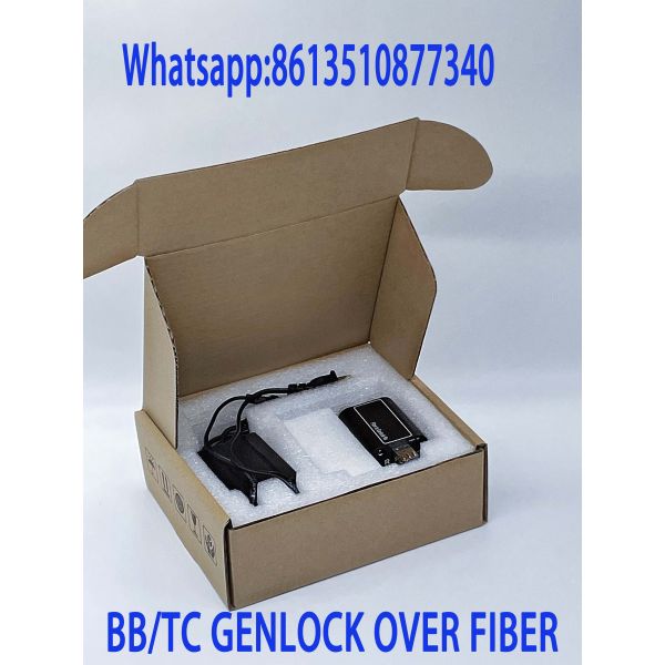 Genlock to Fiber convertor Genlock (CVBS/ BB/ Tri-Level) over Optic Fiber Extender (Boards) with Mini Size, w/SFP module
