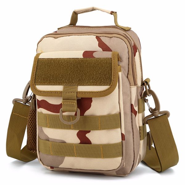 OUTDOOR TACTICAL CAMOUFLAGE WATER BOTTLE BAG WATER BOTTLE BAG SPORTS ACCESSORIES SUB BAG HANGING BAG PORTABLE SMALL BAG