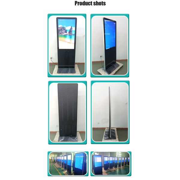 43 Inch Virtual Welcome Touch Screen Kiosk With Web Camera