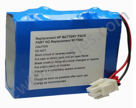 M1758A Defibrillator Battery Lithium Ion Batteries For Medical Devices HP M1722A M1722B M1723A M1724A