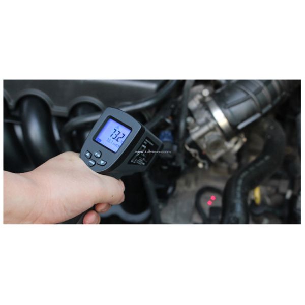 Kaemeasu 1600℃ Kitchen Oven LCD Display Dual Laser Infrared Thermometer