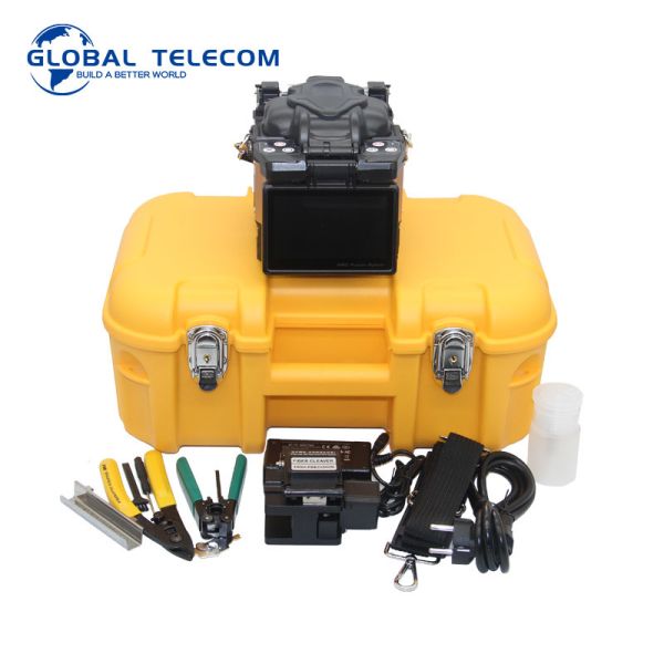 HYX-22S Fiber Optic Splicing Machine Touch Screen 6 Mortor