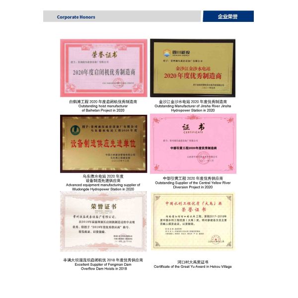 Long Stroke Double Acting Hydraulic Press Cylinder for hydropower station and dam