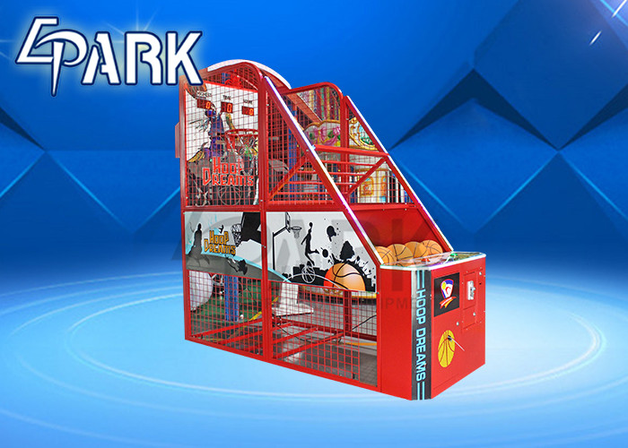 Among Teenage Basket Ball Shooting Machine Coin Operated CE Certificate