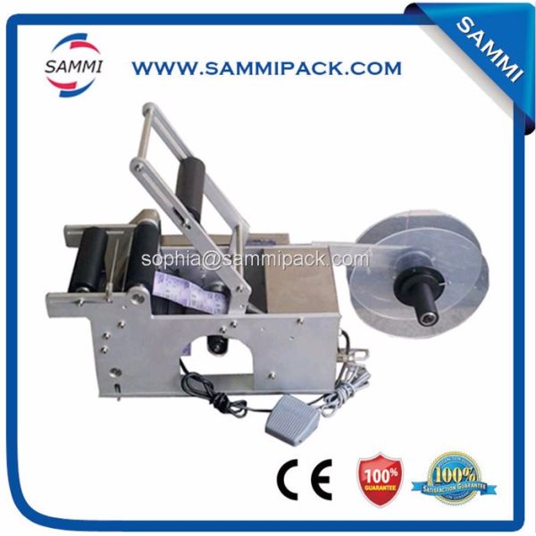 Best quality for small round bottle labeling machine, bottle labeller