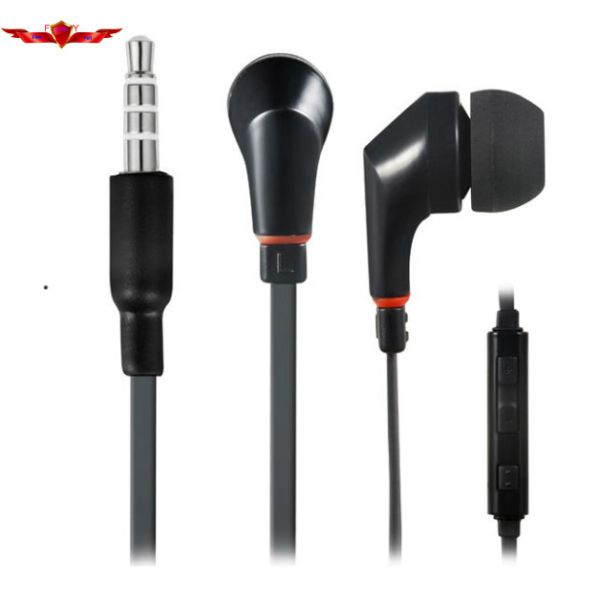 Hot HD Sound Quality DJ 3.5MM Wired Earphone Headset With MIC And Volume Remote Control