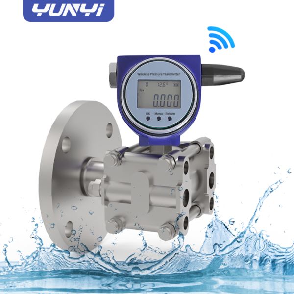 High Temperature Resistant Wireless Flange Mount Level Transmitter for Harsh Industrial Applications