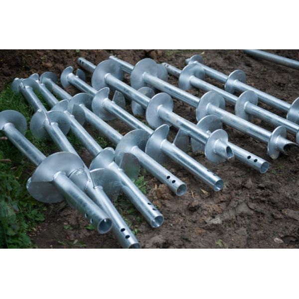 Wholesale of Q235B Pre Embedded Hot-DIP Galvanized Spiral Ground Piles by Manufacturers