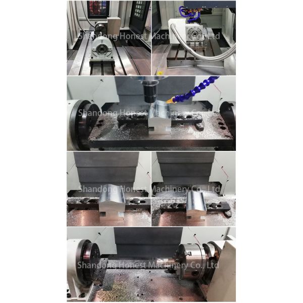 cnc milling machine price VMC855 4 axis cnc machine center