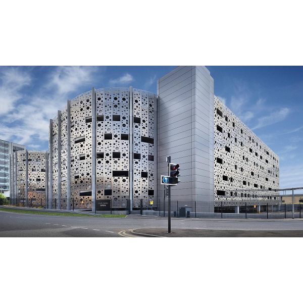 Low Maintenance Aluminium Metal Curtain Wall Cladding Panel With Artificial Stone Colors