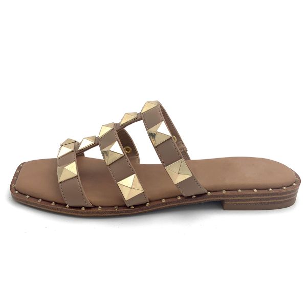 Female Summer Flat Sandals Buckle Closure Casual Comfortable Style