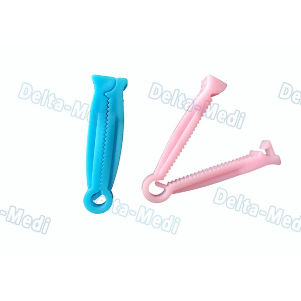 Disposable Medical Plastic Products Medical Umbilical Cord Clamp Customized Size