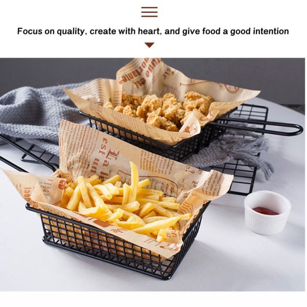 ODM Kraft Greaseproof Wrapping Paper Sheets Packing Customized Logo