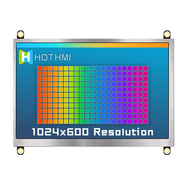 1024x600 LCD 7 Inch HI Multipurpose TFT IPS Display 22 Pin