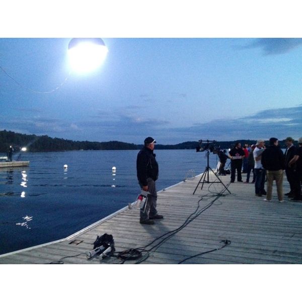 Film Outdoor Balloon Lights 2.5m 3m 3.8m Helium Fill LED 2600~5600k HMI Daylight 120V/230V