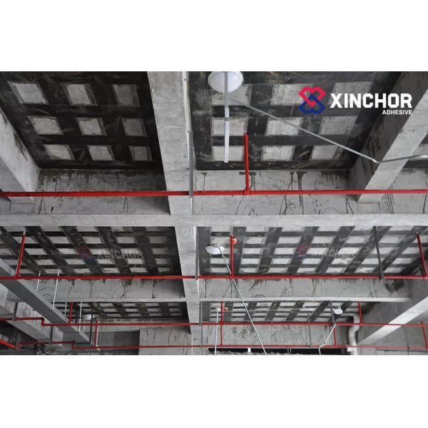 Concrete Stiffness Carbon Fiber Polymer Epoxy Laminate Providing Additional Strength